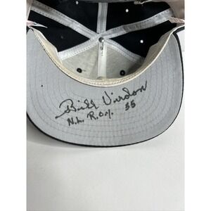 Bill Virdon N.L. R.O.Y. 55 autographed Vintage Pirates Snap Back Hat